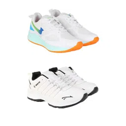 PENNEN Men Pair of 2 Running Non-Marking Shoes