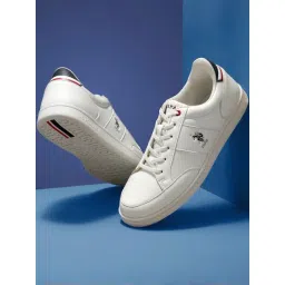 U.S. Polo Assn. Men's Off White Casual Sneakers