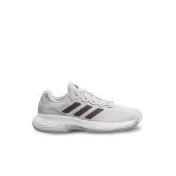 Adidas Women's GameCourt 2 Grey Tennis Shoes