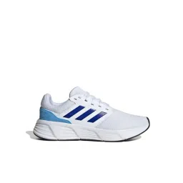 ADIDAS Men's GALAXY Q White & Blue Burst Running Shoes
