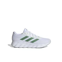 ADIDAS Men's SHIFT RUN U White & Preloved Green Running Shoes
