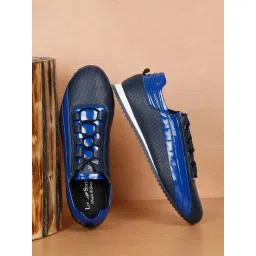 Louis Stitch Men's Brazilian Blue Casual Sneakers