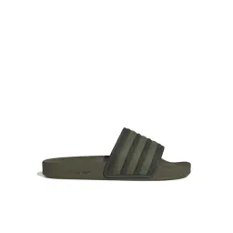 Adidas Originals Men's ADILETTE Green & Legend Earth Football Shoes