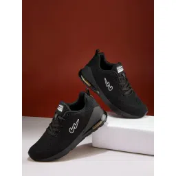 Campus Men's North Plus Core Black Running Shoes
