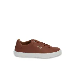 Pepe Jeans Men's Brown Casual Sneakers