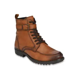 Delize Men's Tan Derby Boots