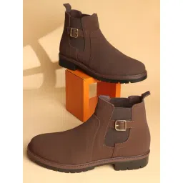 Carlton London Men's Brown Chelsea Boots