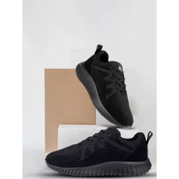 Bxxy Men Suede Running Non-Marking Shoes