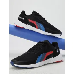 Puma Men's BMW MMS Tiburion Logo Black Casual Sneakers