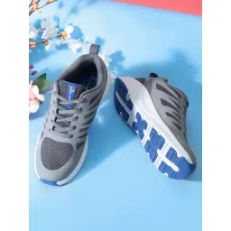Allen Cooper Men's Grey Running Shoes