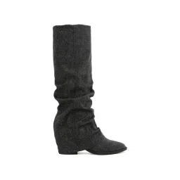 London Rag Women's Black Casual Booties