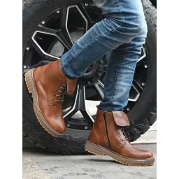 Eego Italy Men's Tan Casual Boots