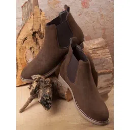 ID Men's Brown Chelsea Boots