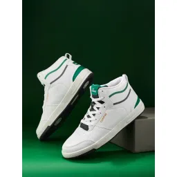 Campus Men's OG COLLECTION White Ankle High Sneakers