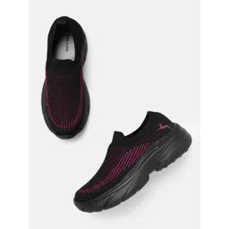 Marc Loire Women Woven Design Slip-On Sneakers