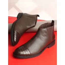 Carlton London Men's Brown Chelsea Boots