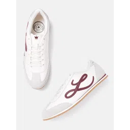 Louis Philippe Sport Men Colourblocked Leather Sneakers