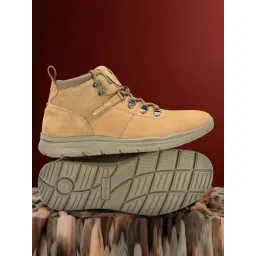 Woodland Men's Camel Hiking Boots