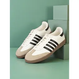 Truffle Collection Men's White Casual Sneakers