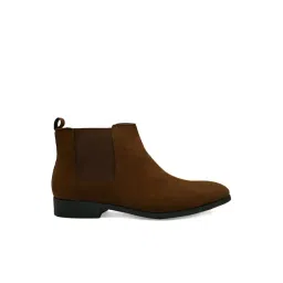 San Frissco Men's Brown Chelsea Boots