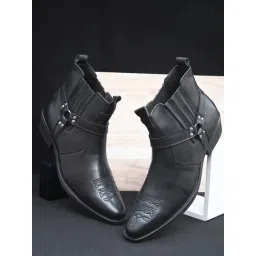 San Frissco Men's Black Casual Boots