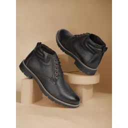 Bata Red Label Men Leather Lace Up Regular Boots