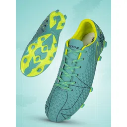 VECTOR X Unisex Lace-Ups Football Non-Marking Shoes