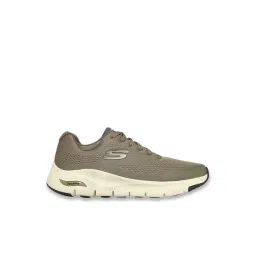 Skechers Men's ARCH FIT - Olive Running Shoes