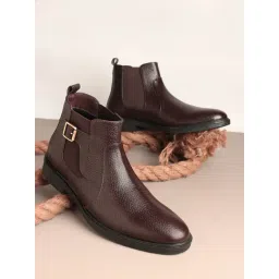 Carlton London Men's Brown Chelsea Boots