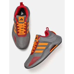 ADIDAS Men Tor-Acerun 3-Striped Brand Logo Detail Woven Design Shoes
