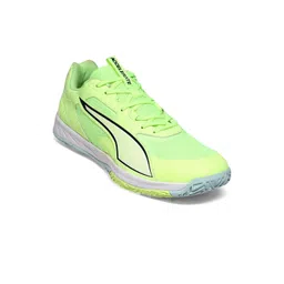 Puma Yellow Synthetic Non-Marking Sports Shoes