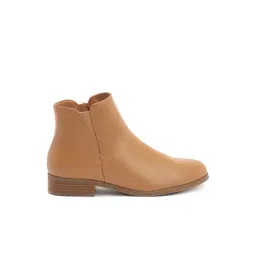 London Rag Women's Tan Casual Boots