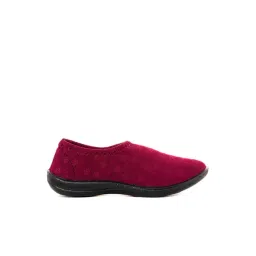 Khadim Women's Maroon Walking Shoes