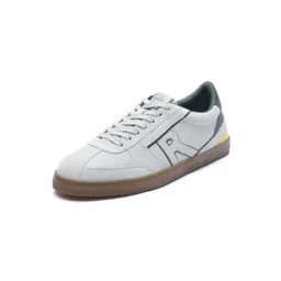 RARE RABBIT Men Suede Round Toe Lace-Ups Sneakers