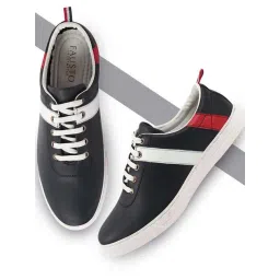 Fausto Men's Navy Casual Sneakers