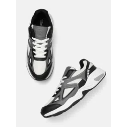 WROGN Men Colourblocked Sneakers