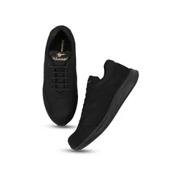 MIKAASA Men Suede Running Non-Marking Shoes