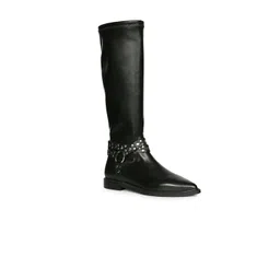 Saint G Women Block-Heeled Biker Boots