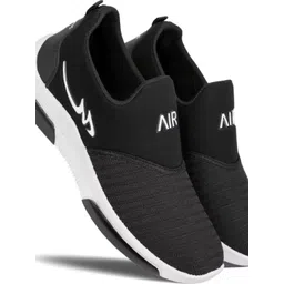 HOTSTYLE Men Black Canvas Sports Shoes