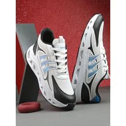 TIGONIS Men White Mesh Casual Shoes