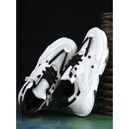 Shoe Island Men Mesh Running Non-Marking Shoes