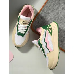 Rowlans Women Colourblocked Lace-Ups Sneakers