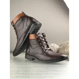 Vellinto HAVANA Men Mid-Top Block Heeled Boots