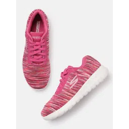 Skechers Women Textured Go Walk Joy Invite Regular Walking Shoes