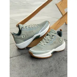 Red Tape Men Mesh Basketball Non-Marking Shoes