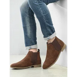 AfroJack Men Mid-Top Chelsea Boots