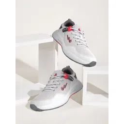 Campus Men Grey Mesh Running Marking Shoes