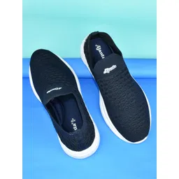 Ajanta Men Blue Mesh Running Non-Marking Shoes