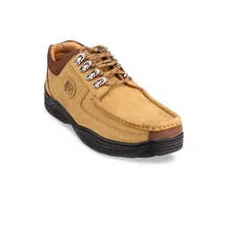 Red Chief Men Leather Sneakers