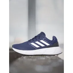 ADIDAS Men Navy Blue Woven Design Galaxy 6 Running Shoes